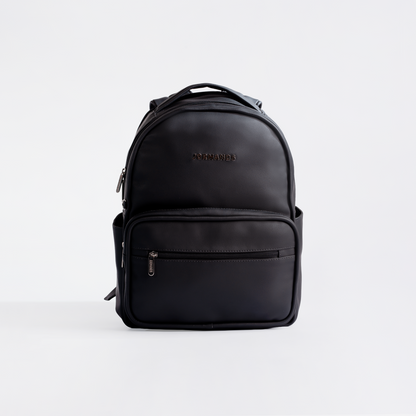 Black Stamp Backpack