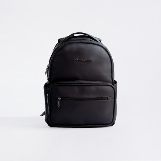 Black Stamp Backpack