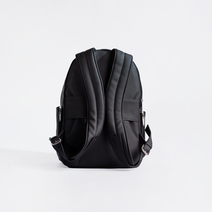 Black Stamp Backpack