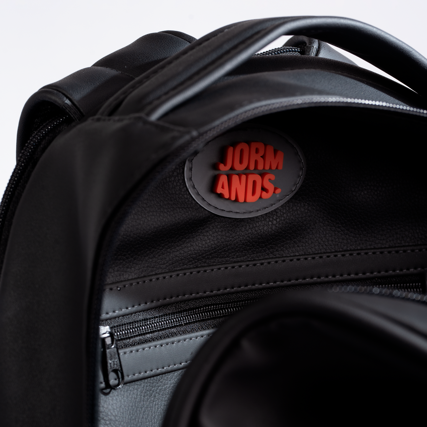 Black Stamp Backpack