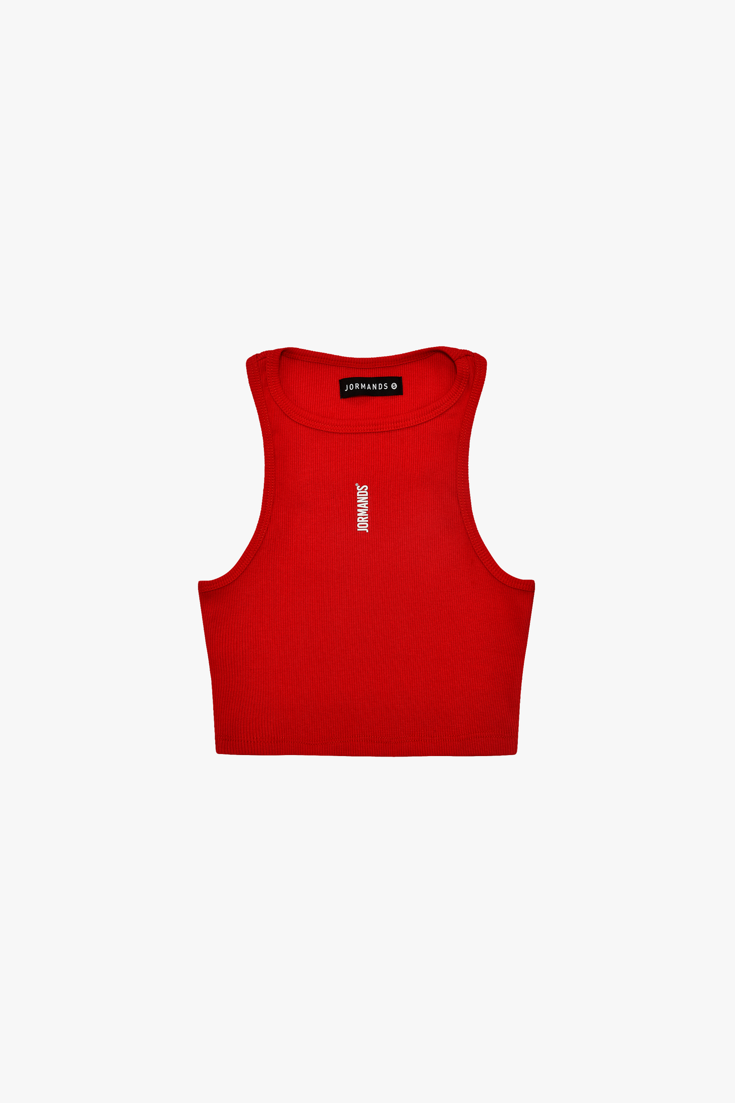 Red Basic Crop Top