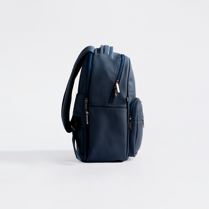 Dark Blue Stamp Backpack