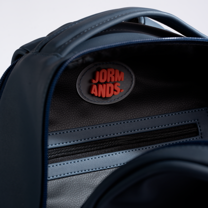 Dark Blue Stamp Backpack
