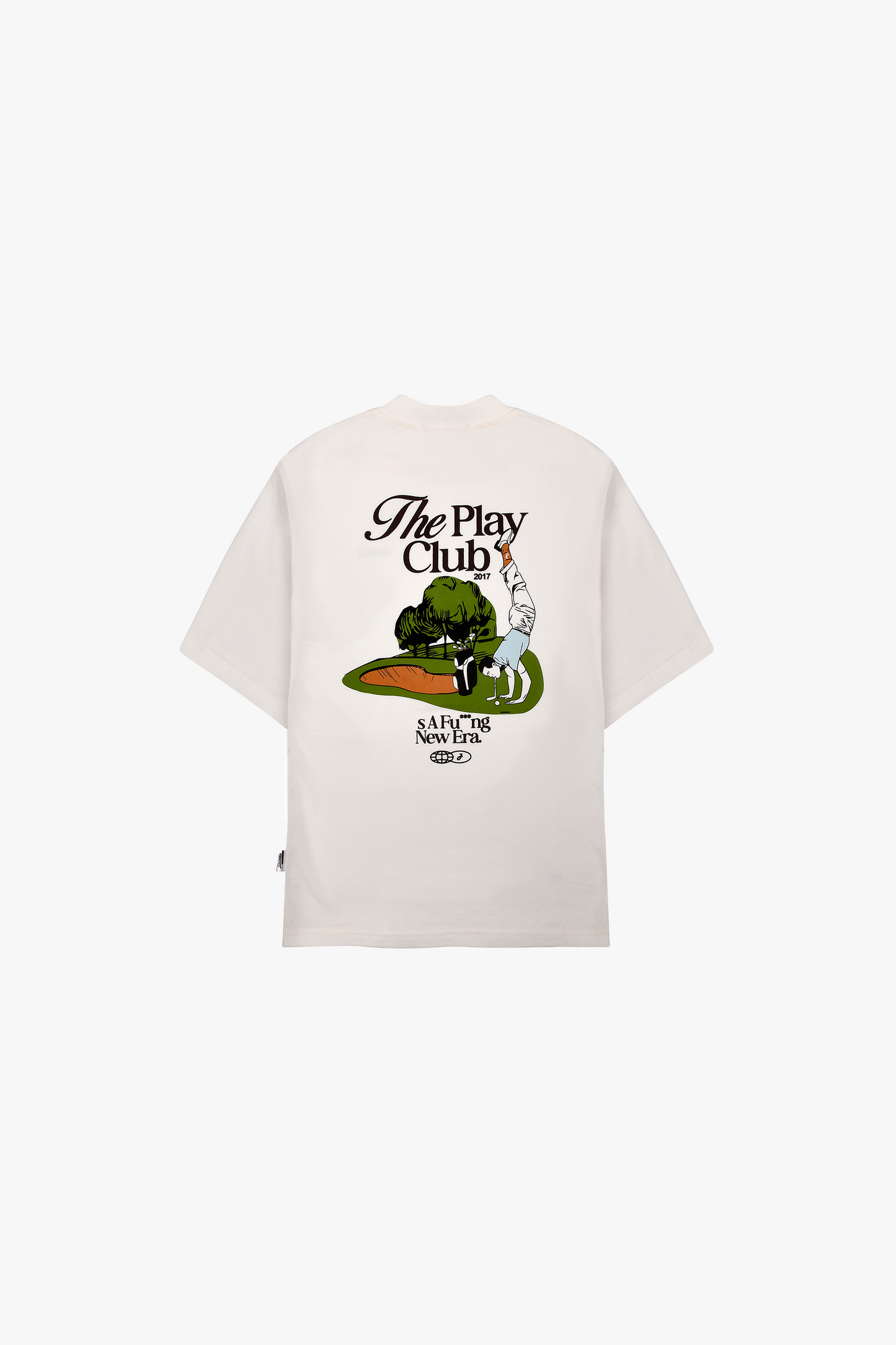 Oversized Golf Ivory T-Shirt