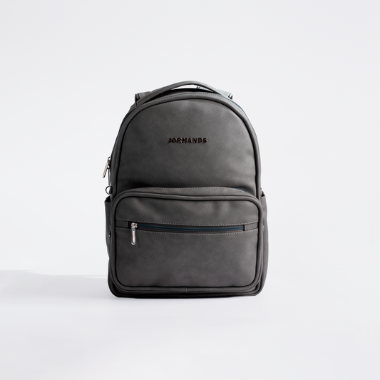 Gray Stamp Backpack