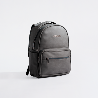 Gray Stamp Backpack