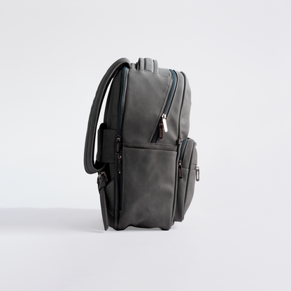 Gray Stamp Backpack