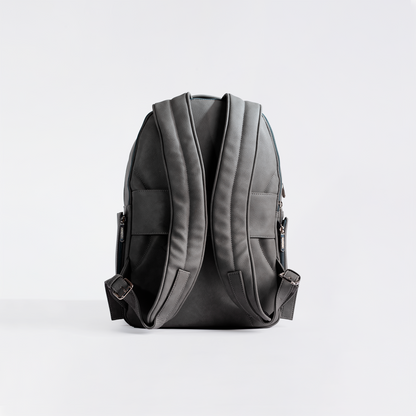 Gray Stamp Backpack