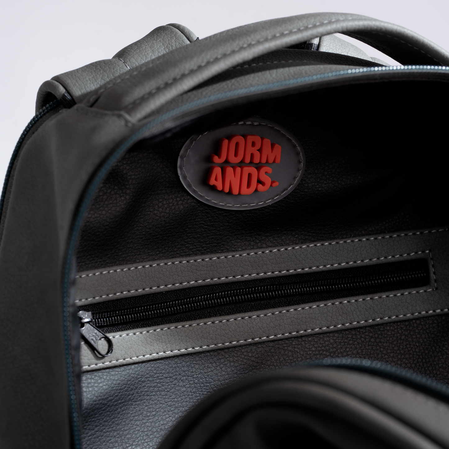 Gray Stamp Backpack