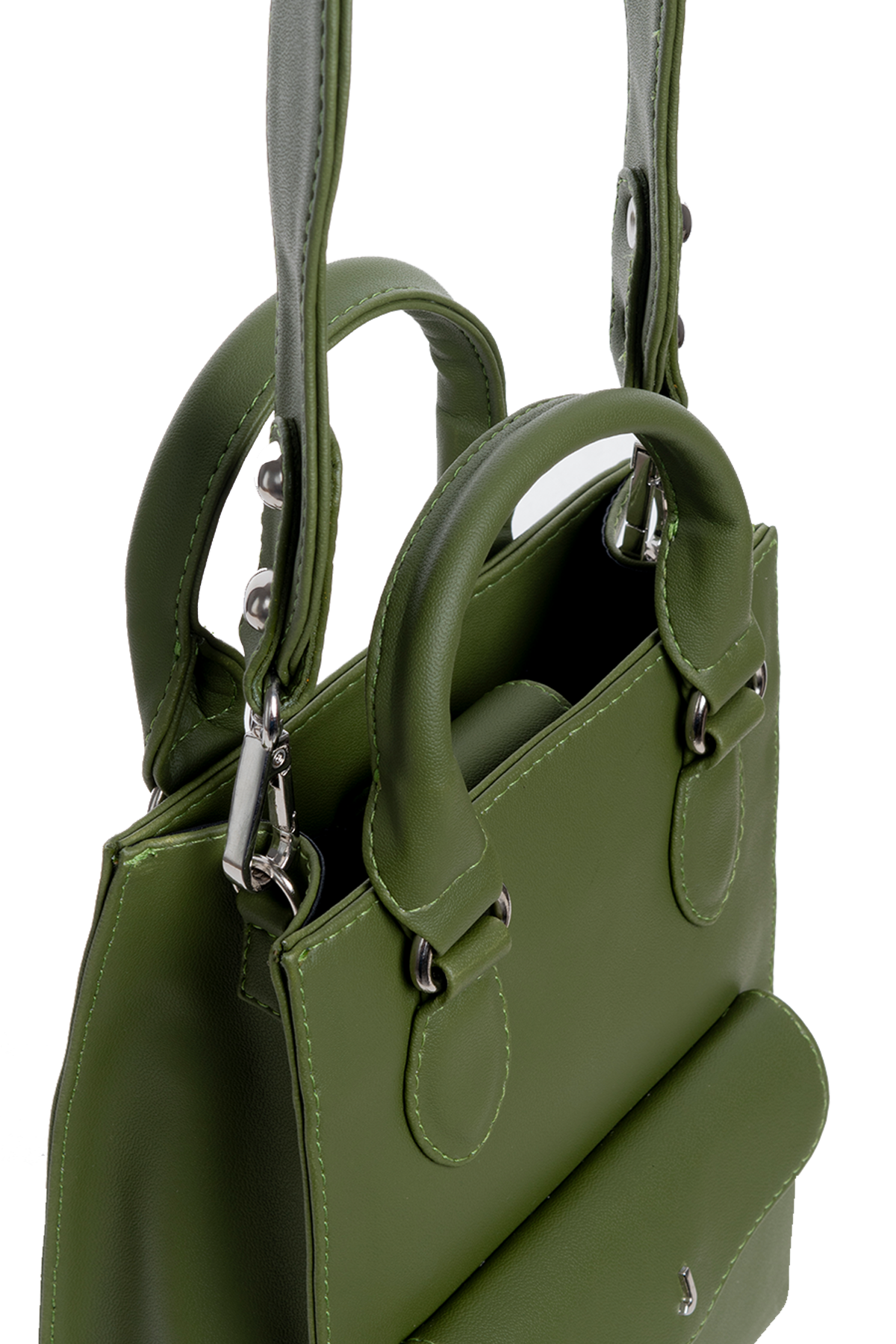 Green Mini Tote Bag