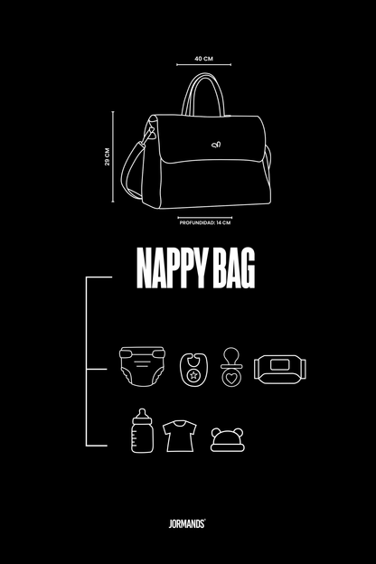 Black Nappy Bag