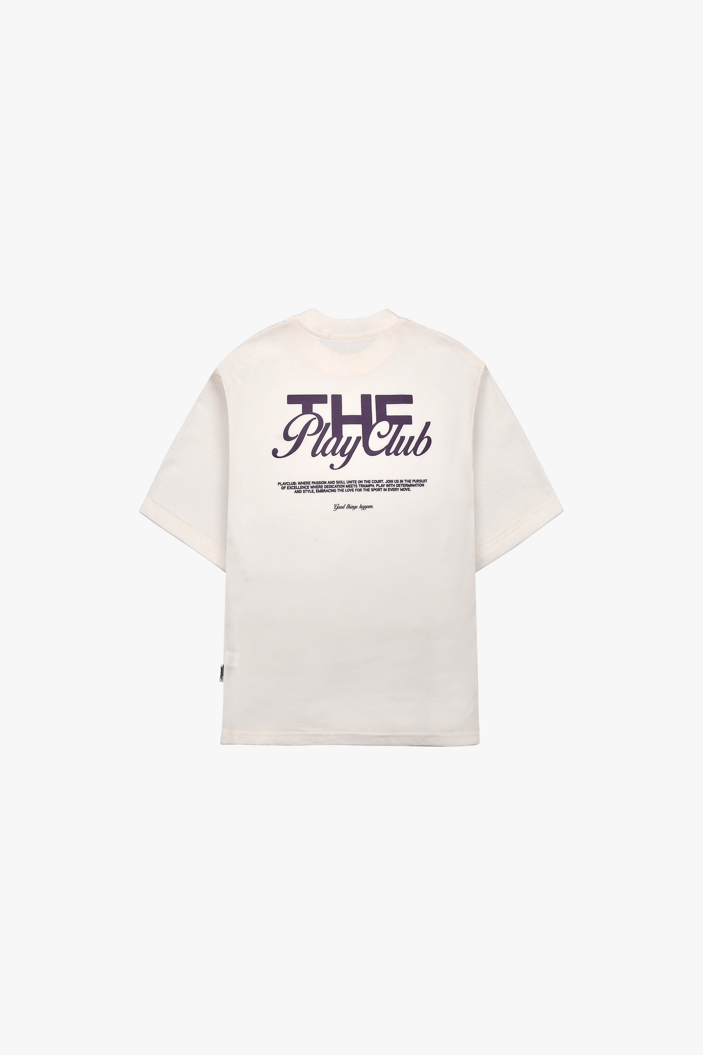 Oversized Play Club Ivory T-Shirt