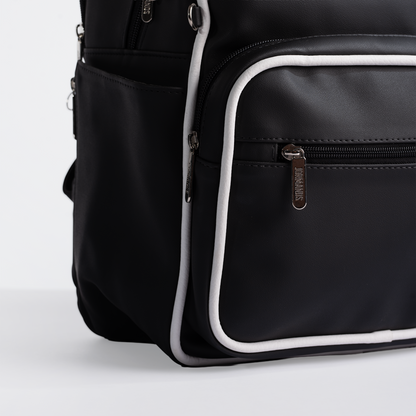 Black & White Stamp Backpack
