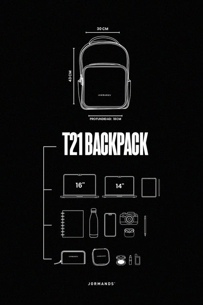 T21 Black Backpack